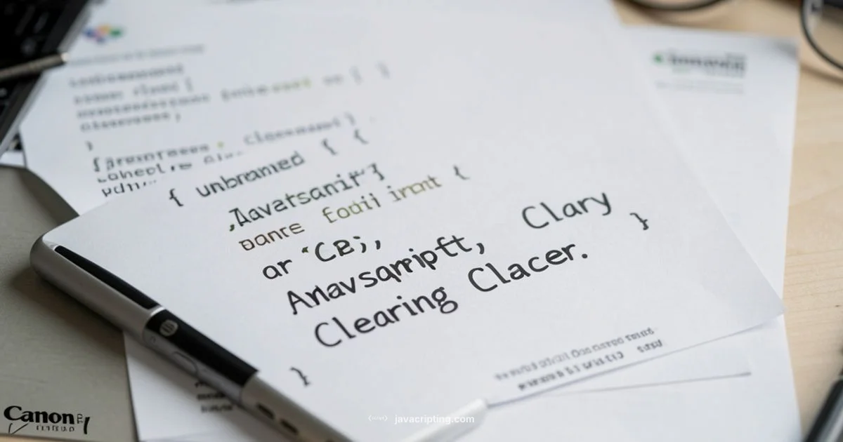 Clear Array Guide - JavaScripting