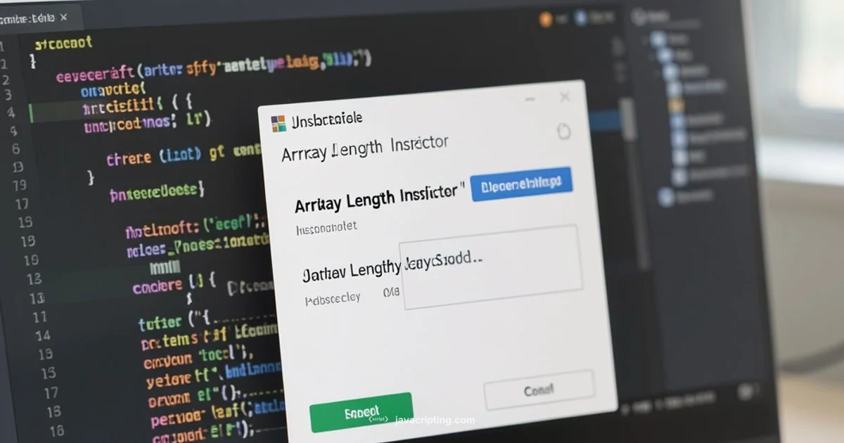 JS Array Size - JavaScripting