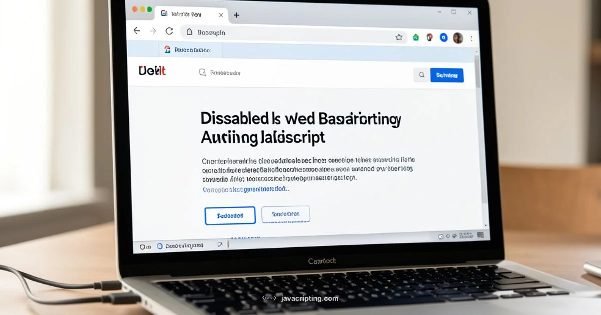 No JS Browser - JavaScripting