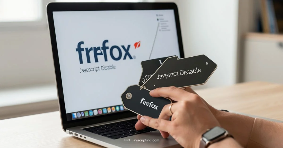 Disable JS in Firefox - JavaScripting