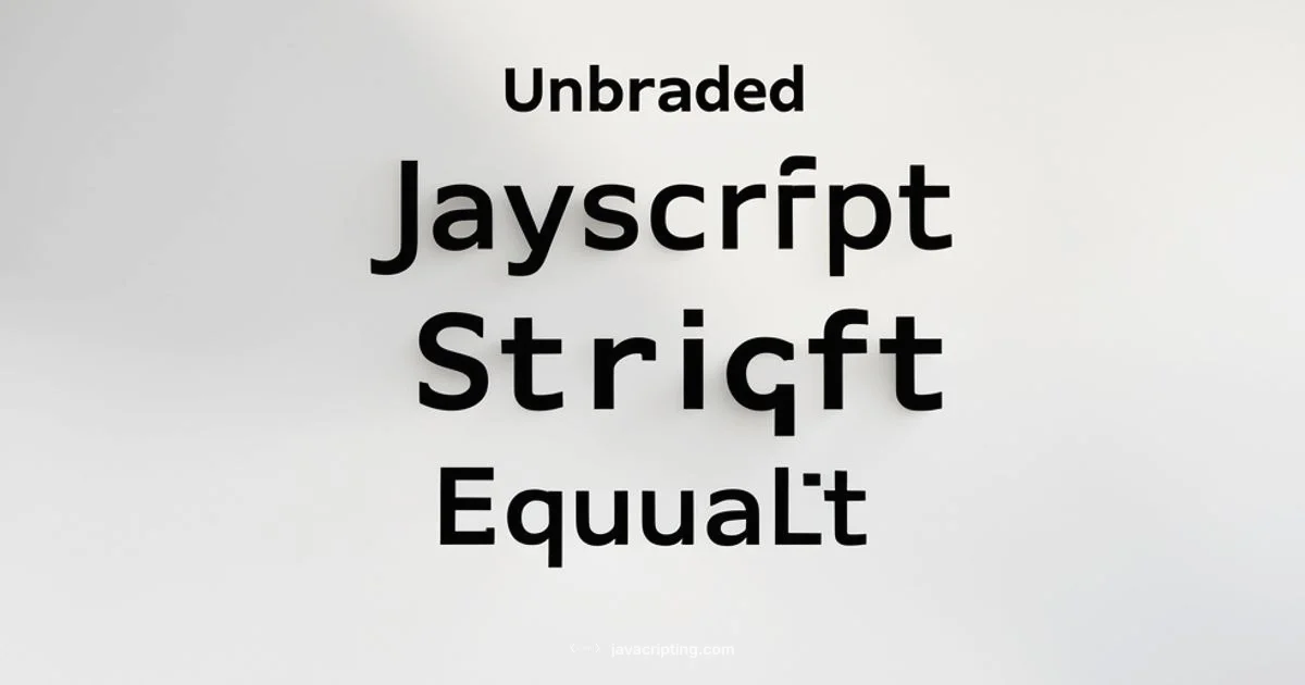 Strict Equality in JS - JavaScripting