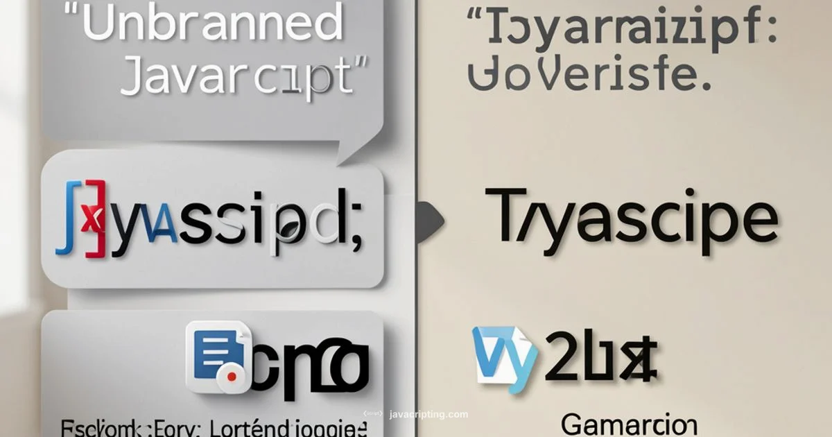 JS vs TS - JavaScripting