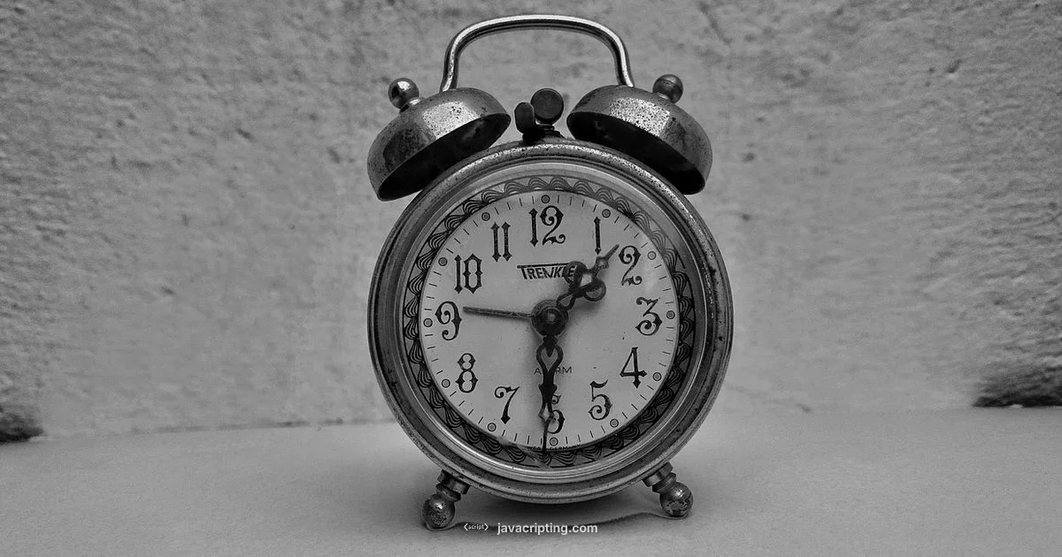 Timer in JS - JavaScripting