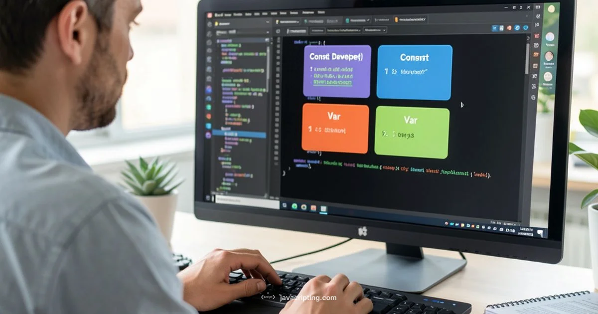const vs var javascript - JavaScripting