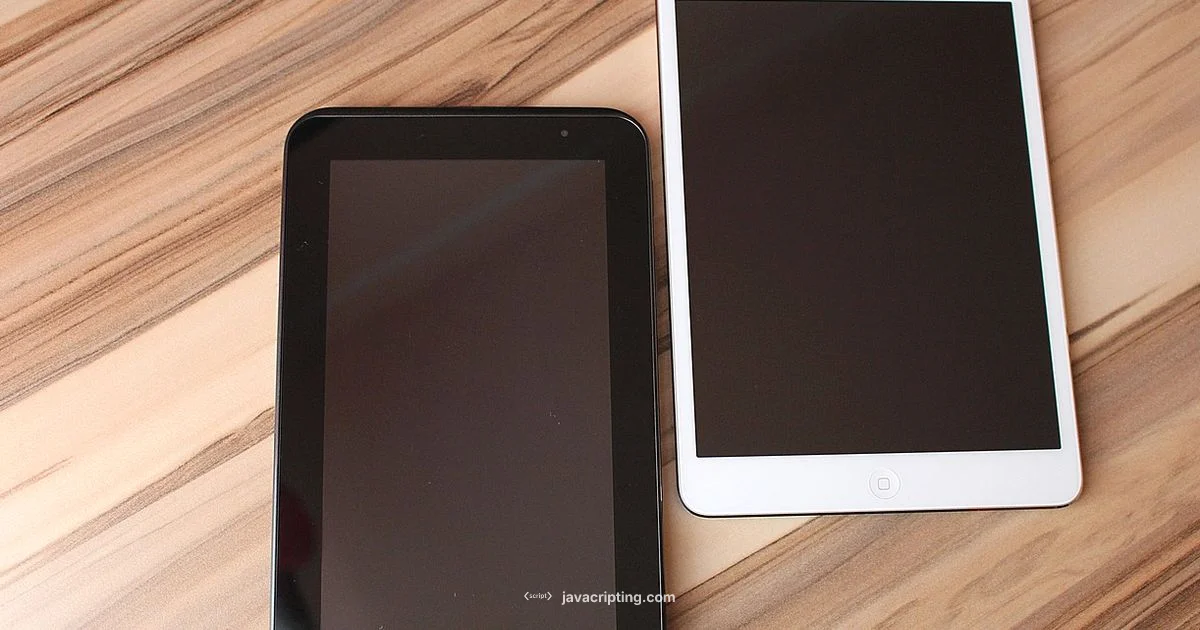 JS Runs on iPad - JavaScripting