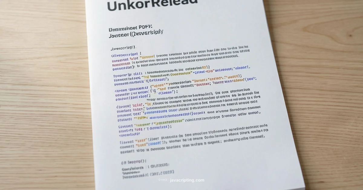 PDF JavaScript - JavaScripting