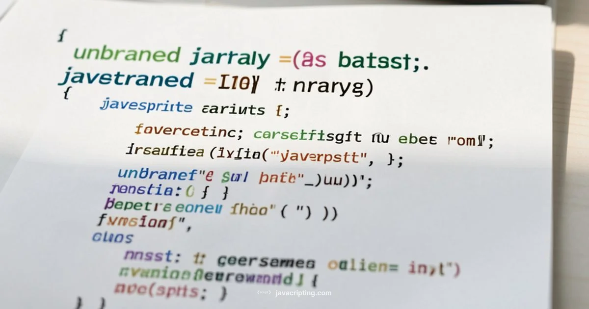 JavaScript Arrays JavaScript Arrays - JavaScripting