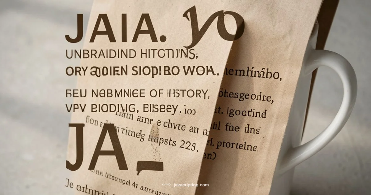 JavaScript Naming Origins - JavaScripting