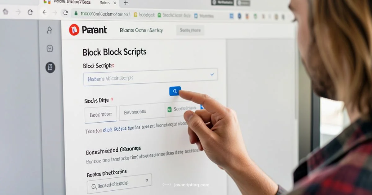 Block JavaScript in Browser - JavaScripting