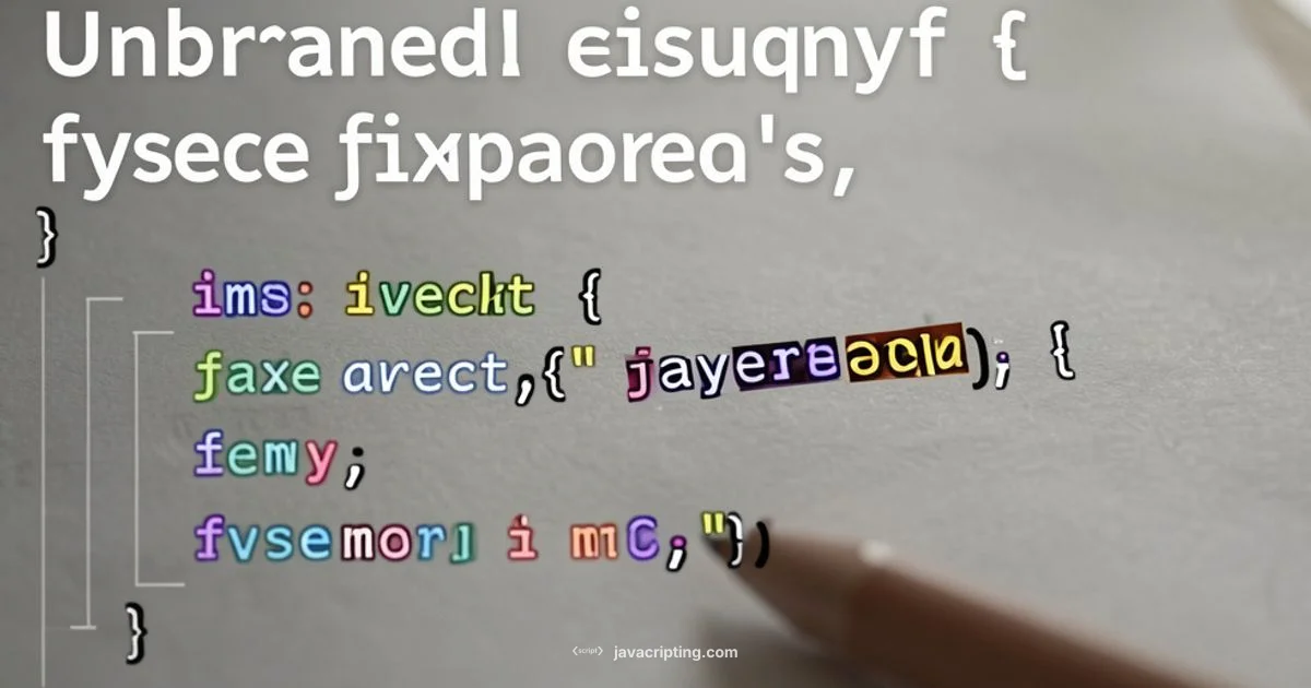 Semicolon Guide Semicolon Guide - JavaScripting