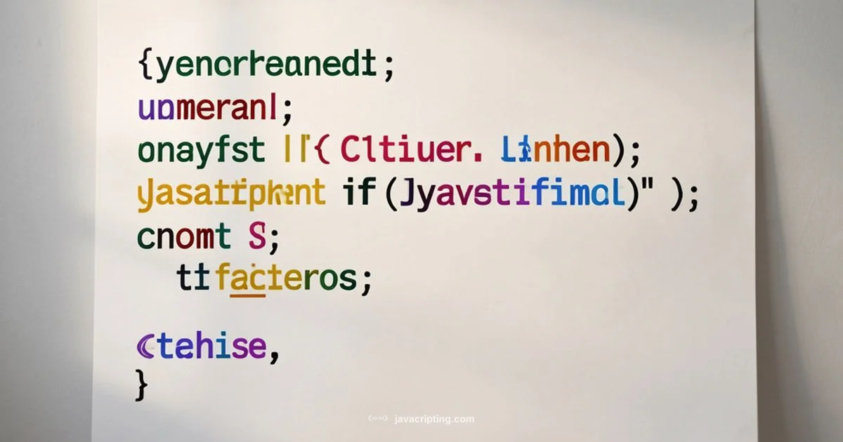 If Statement Guide - JavaScripting