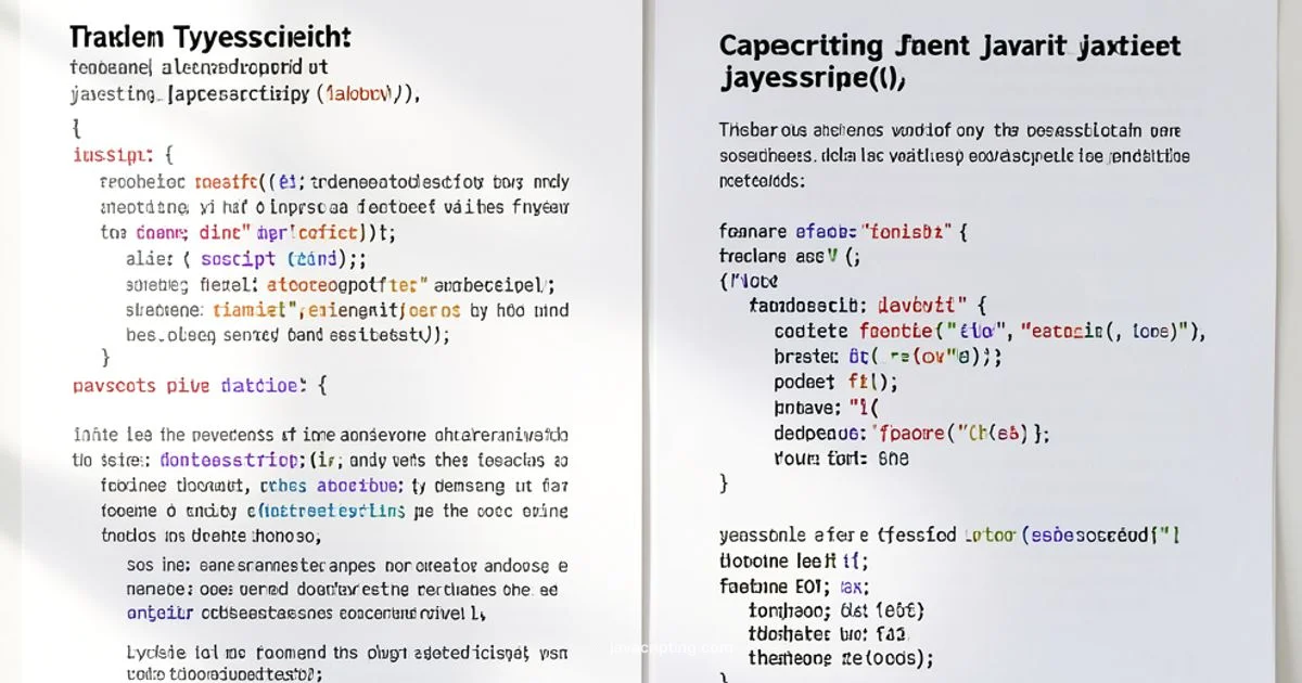 TypeScript vs JavaScript - JavaScripting